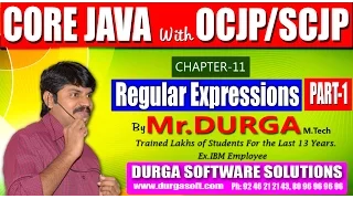 Core Java With OCJP/SCJP-Regular Expressions-Part 1