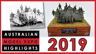 Highlights of the Australian Model Expo 2019 scale model competition