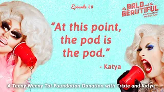 A Teeny Weeny Tot Foundation Donation with Trixie and Katya | The Bald and the Beautiful