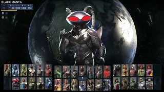 Injustice 2 Battle Simulator - Black Manta