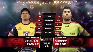 Tamil Veerans Vs U.P. Nawabs | MTV Super Fight League | Krishan Rawat Vs Sumeet Khade | SFL