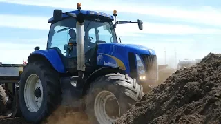 New Holland TG285 Hits The End Barrier at Hjørring Pulling Arena | Tractor Pulling Denmark