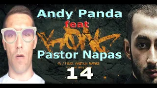 РЕАКЦИЯ НА   Andy Panda feat. Pastor Napas - 14 (Official Audio) 2019