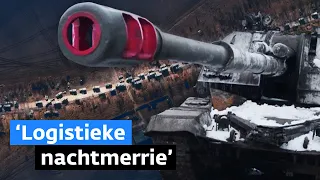 Het logistieke probleem van het Russische leger