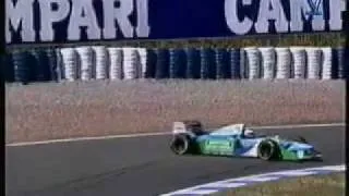 Jerez 1994 - Verstappen Crashes in Free Practice