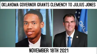 BREAKING NEWS Julius Jones Update : Oklahoma governor grants clemency to Julius Jones