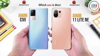 Xiaomi Civi vs Xiaomi 11 Lite 5G NE || Full Comparison