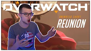 HE SAVED HER! | Overwatch Animated Short - “Reunion” REACTION (Agent Reacts)