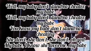 Elvis Presley - My Babe (Lyrics)