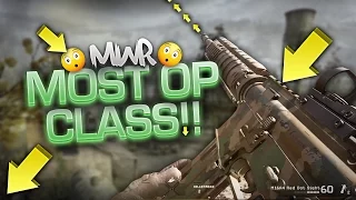 MOST OP GUN IN MODERN WARFARE REMASTERED (You will *definitely get 1M+ kills with this class setup)