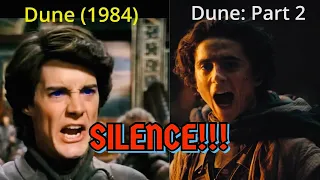 "SILENCE!" - Dune Scene Comparison