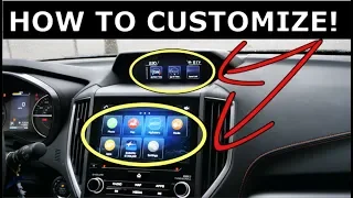 How to CUSTOMIZE your Subaru's Infotainment system!