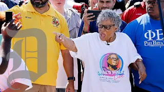 Juneteenth Grandma Opal Lee commemorated holiday by walking to downtown Fort Worth from Southside