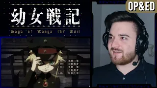 Saga Of Banger Songs! | Saga of Tanya the Evil | Opening & Ending | Reaction