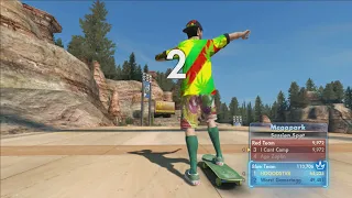 My Best Score on Megapark! (Skate 3) spot battle