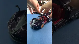 Unboxing Pagani Huaya Dinastia Alloy model car #diecast #modelcars #diecastcar #satisfying