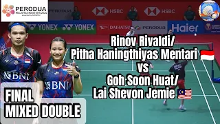 Rinov Rivaldi/Pitha Mentari vs Goh Soon Huat/Lai Shevon Jemie | Final Perodua Malaysia Masters 2024