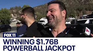 Store owner reacts to selling $1.76B Powerball jackpot ticket