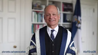 A convocation message from President Gertler