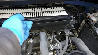 Hyundai i10 K1.0 Air filter replacement