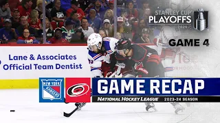 Gm 4: Rangers @ Hurricanes 5/11 | NHL Highlights | 2024 Stanley Cup Playoffs