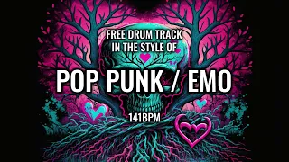 Pop Punk Drum Beats - 141 BPM Drum Track