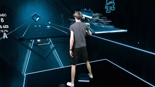 Beat Saber - Crab Rave - One Handed - Expert