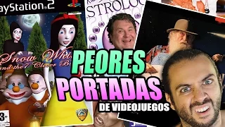 LAS 10 PORTADAS DE VIDEOJUEGOS MÁS PÉSIMAS DE LA HISTORIA 😨