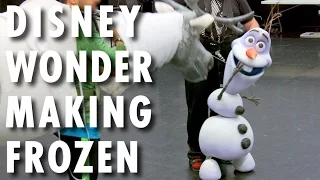 Disney Wonder Preview ~ Behind-the-Scenes: Frozen Musical ~ Disney Cruise Line