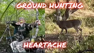 Longbow Deer Hunting On The Ground - Its Not Easy!! 🏹