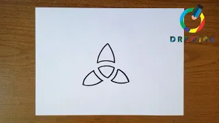 🔴How to Draw a Celtic Trinity Knot | كيفية رسم عقدة الثالوث سلتيك