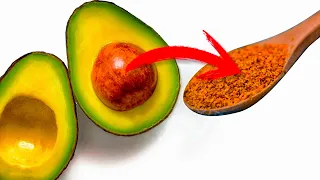 Don't throw away the avocado seed ever again