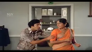 ಇಲಿ… ಅದು ಏನೊ ಮಾಡುತ್ತೆ? ಕಚ್ಬಿಡುತ್ತೆ | Comedy Scene | Ashok Afraid Of Rat | Chellida Raktha | Kannada