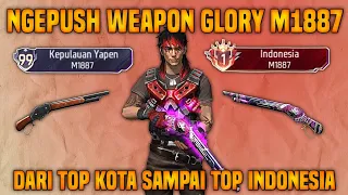 Push Weapon Glory Free Fire dari Top Kota Sampai Top Indonesia BR - Renked!