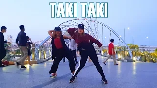 [KPOP IN PUBLIC CHALLENGE] TAKI TAKI - BLACKPINK LISA & KIEL TUTIN DANCE COVER | itsmehuiyan
