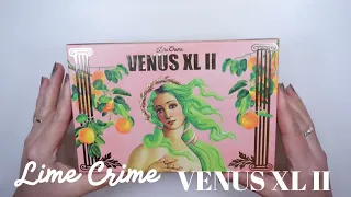 Lime Crime Venus XL II - Live Swatches