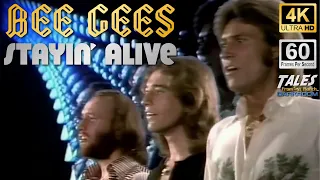 The Bee Gees "Stayin' Alive" (Remastered To 4K/60fps HD)