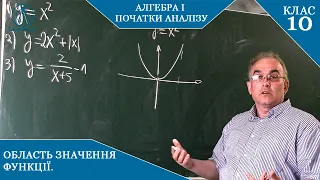 Курс1 (1). Заняття №4-2. Область значення функції. Алгебра і початки аналізу 10 клас.