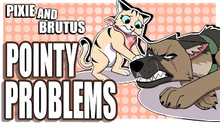 Pixe & Brutus Vs the Porcupine! (Pixie & Brutus Comic Dub) (Comic by Petfoolery)