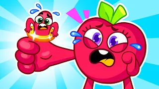 Help! I'm Stuck| Safety Tips| Cartoon for Kids VocaVoca Berries  #kidssongs #nurseryrhymes