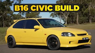 HONDA CIVIC Full Restoration [In 20 Minutes]