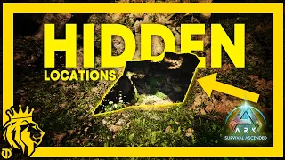 TOP 10 HIDDEN Locations on The Island! | ARK: Survival Ascended