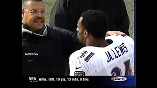1/7/2001   Baltimore Ravens  at  Tennessee Titans   AFC Divisional Playoff