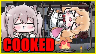 【Hololive】Watame Cooked Alive IN Shishiro Food's Dormitory【Minecraft】【Eng Sub】