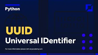 Python UUID - Explanation and UUID generation