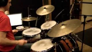 Christos Asonitis - Samba enredo with brushes for drumset HD (Brazilian Drumming Tutorial)