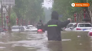 More heavy rain brings severe flooding to Beijing