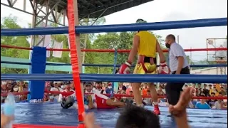 Kid tayasan vs reagan diwan|Igorot boys vs Manila boys|Nakakatakot na knock out