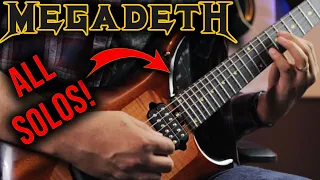 Megadeth - We'll Be Back // Full Guitar Cover w/ ALL SOLOS
