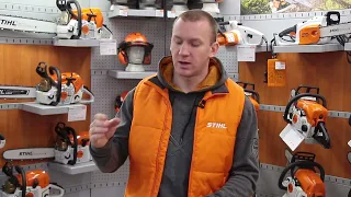 Сравнение мотопил STIHL MSA 200C vs MSE210C